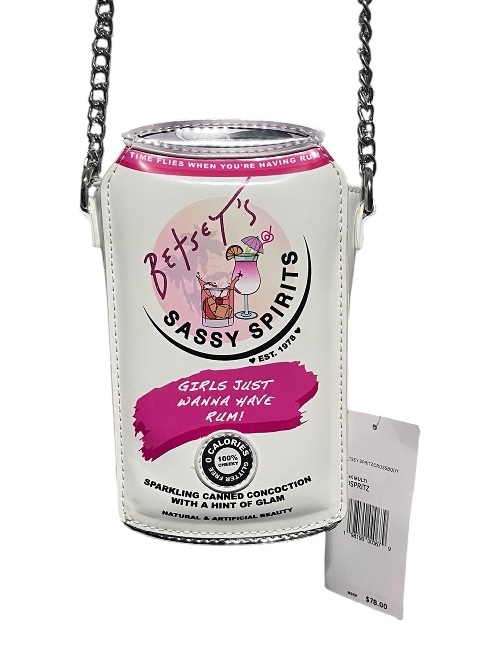 22) Betsey Johnson Sassy Spirits Crossbody Bag